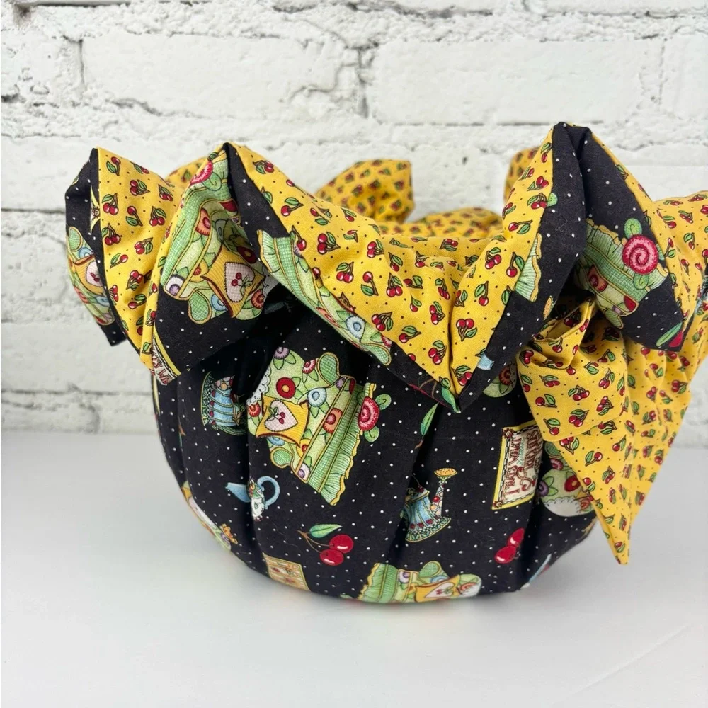Vintage Y2K Mary Engelbreit Home Sweet Home Fabric Basket